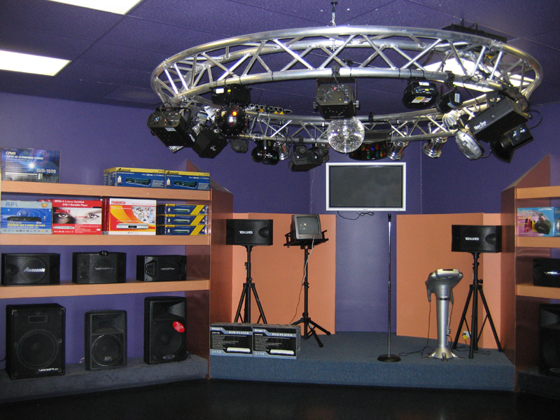 You can see our DJ lights and club systems.