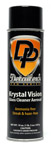 DP Krystal Vision Glass Cleaner leaves clear and streak free glass