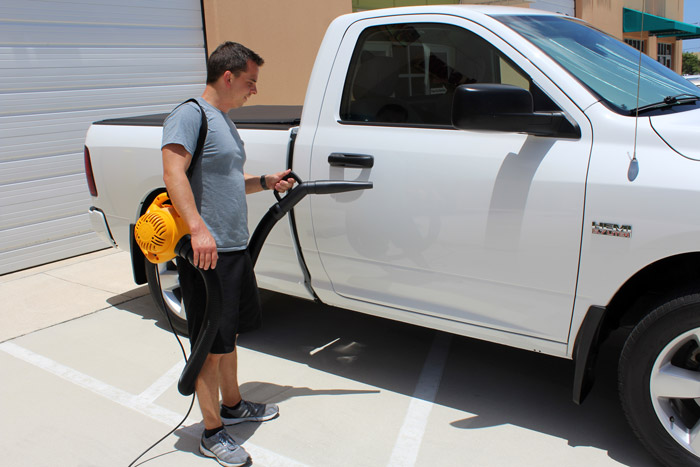 DP Turbo Car Dryers makes it fast and easy to dry your entire car!