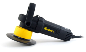 Meguiars G110v2 Dual Action Polisher has a flexible backing plate.