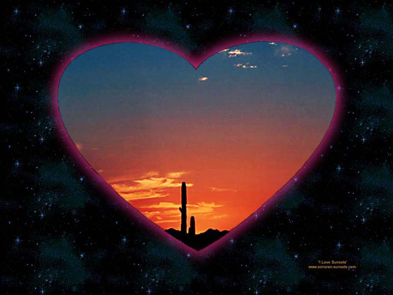 I Love Sunsets Tucson Arizona Wallpaper 800 x 600