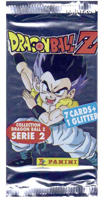 1989 Panini Dragon ball Z  Serie 2 Trading card Sealed Pack 