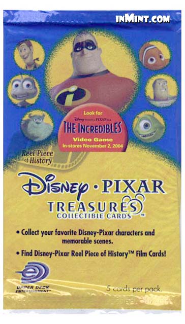 disney pixar characters. Disney-Pixar Collectible Cards
