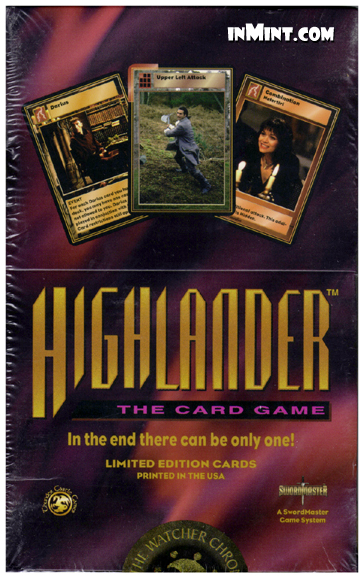 HIGHLANDER THE CARD GAME 30 Pack Limited Edition Display Booster Box 