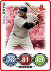 MLB Topps Attax Baseball Card Game Reverse