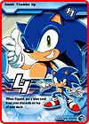 Sonic X Card Game Reverse