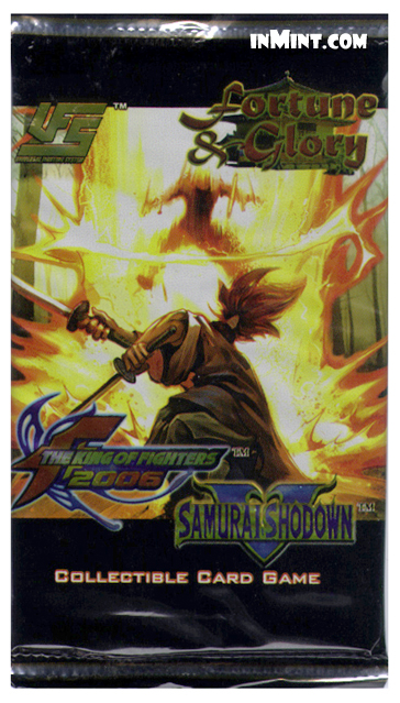 UFS Cards KING Of Fighters 2006 SAMURAI SHODOWN Booster Pack