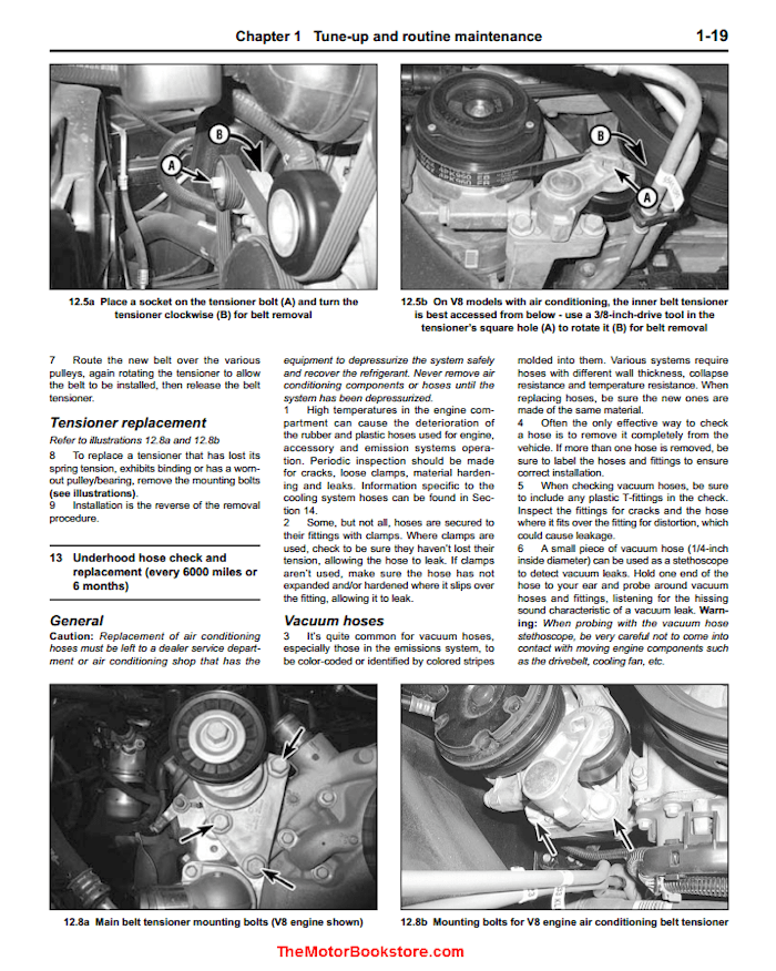  Tahoe, Avalanche, GMC Sierra, Yukon XL, Denali Repair Manual 2007-2013