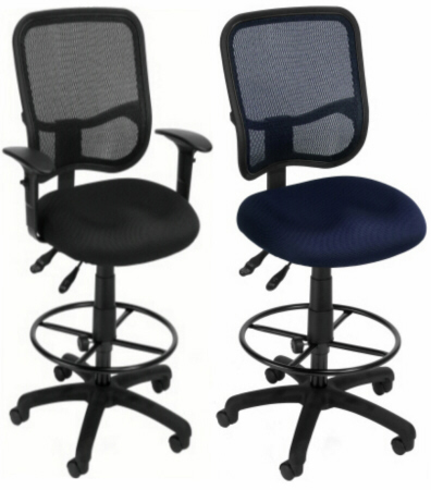 Mesh Chairs on Mesh Drafting Chairs   Ofm Screen Mesh Drafting Chair  130 Dk