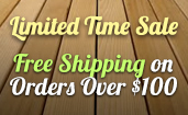 Free Shipping on all Furniture & Dog Houses