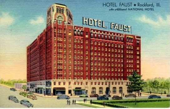 midway hotel company signed by levin faust rockford illinois 1929 faust landmark hotel 543x350