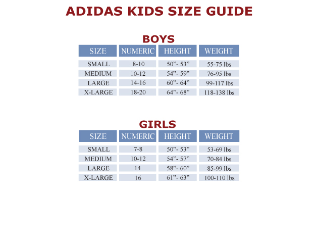 youth medium jersey size