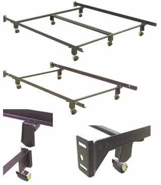 Tall  Frame Metal on These Long Steel Bed Frames Are Specifically Manufactured For Tall