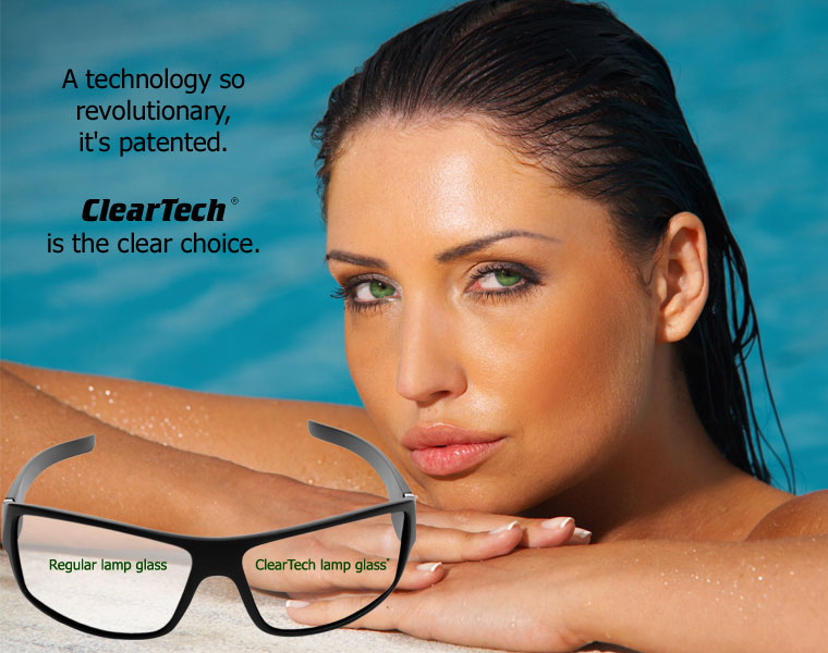 SunMaster ClearTech tanning lamps are the clear choice
