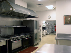 cookies prepared in commercial kitchen