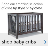 shop baby cribs by style or color