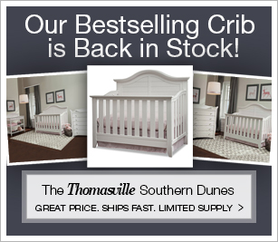 Our Best Selling Thomasville Southern Dunes Crib is Back in Stock!