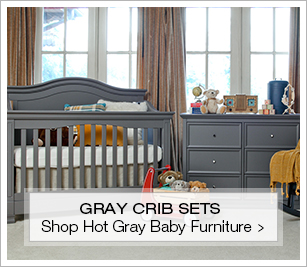 Shop Hot Gray Cribs and Nursery Sets
