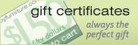 gift certificates - always the perfect gift