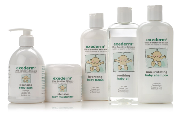 FREE Exederm Baby Care Samples Baby-eczema-skin-care-range
