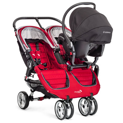baby jogger double stroller with car seat