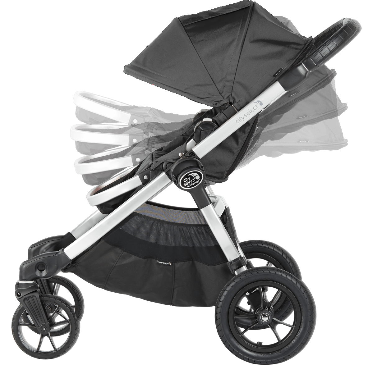 city select double stroller positions