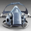 3M 7500 Series Half Facepiece Respirator PN 7501 Silicone Small