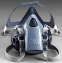 3M 7500 Series Half Facepiece Respirator PN 7503 Silicone Large