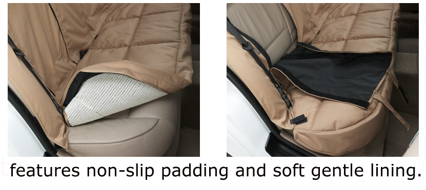 Canine Covers Custom Rear Seat Protector: Custom back seat protection
