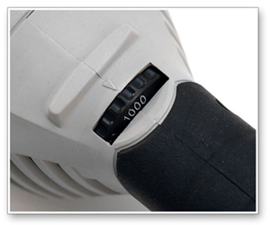 The 3M Rotary Polisher operates at speeds from 1,000-3,000 rpm.