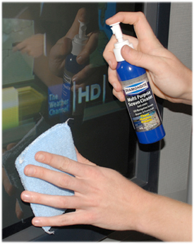 D DOLITY Multi-Functional Both Sides can Be Used Screen Cleaner for Car Cleaning,Lens Screens,Windows,Glasses Pink