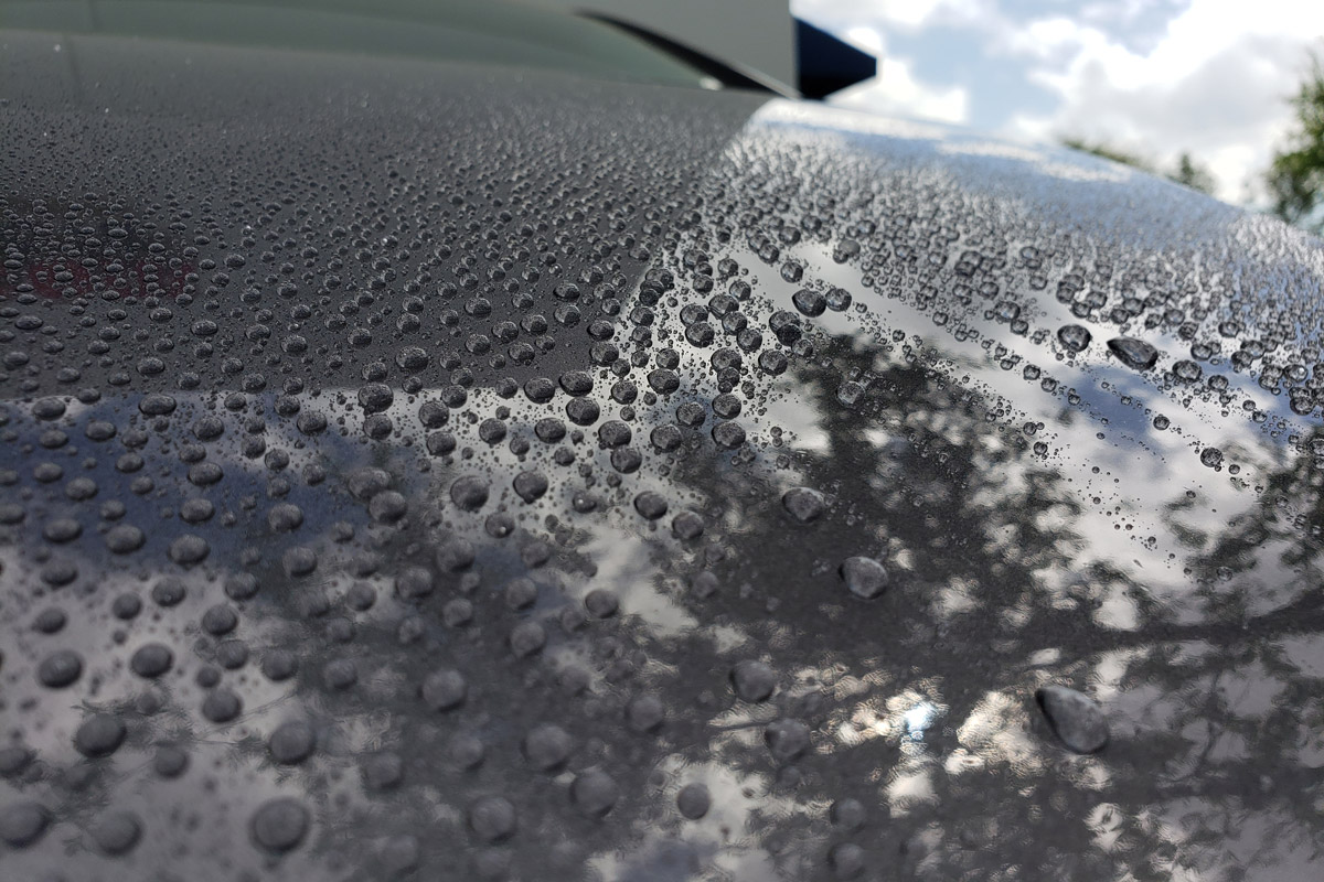 Enjoy the incredible water beading and protection that Wolfgang SiO2 Paint Sealant provides!
