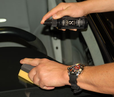 Black Label Diamond Glass Coating is incredibly easy to apply