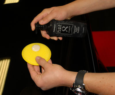 Black Label Diamond Paint Sealant is extremely easy to apply