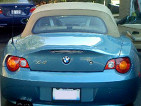 2003 BMW Z4 detailed with Pinnacle Ultra Poly Clay, Meguiars Quick Detailer, Porter Cable 7424, Dodo Juice Lime Prime, and Supernatural Wax. 