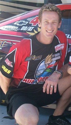 Bruno Massel in Autogeek Racing Shirt