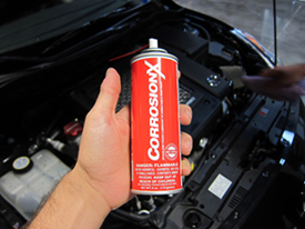CorrosionX has many applications under the hood!