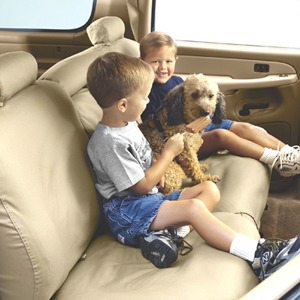 Covercraft Seat Savers protect car seats from kids and pets.