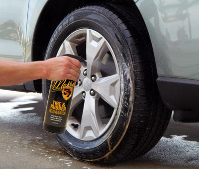 Before applying DP Tire  Coating you MUST use DP Tire Cleaner & Restorer first