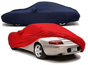 The FormFit cover creates a sexy silhouette on sports cars.