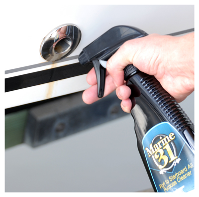 Marine 31 Port to Starboard All Purpose Cleaner safely cleans virtually all marine surfaces!