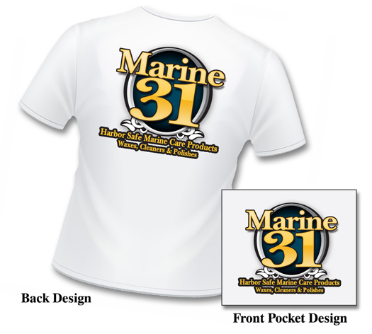 Stay cool and look great in the Marine 31 t shirt!