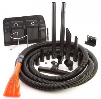 The Metro Vac N Blo Commerical Series includes a TON of accessories