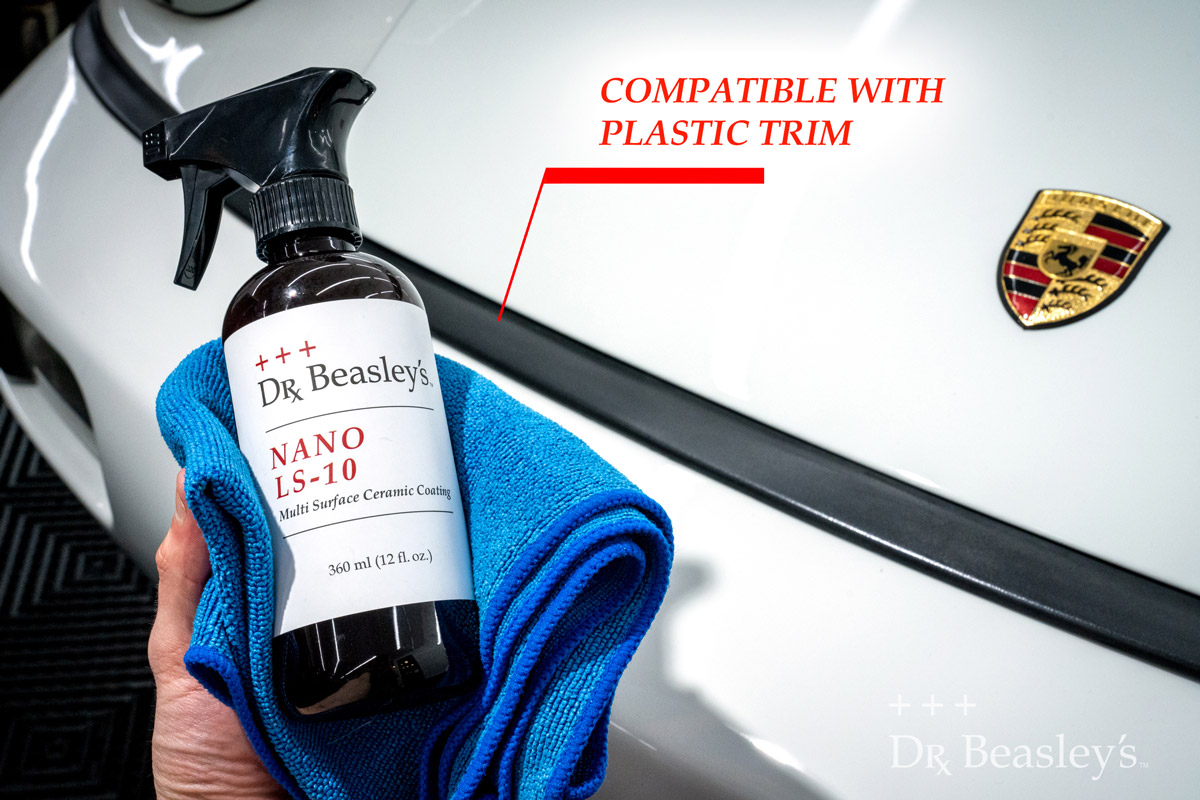 Use Dr. Beasley's Nano LS-10 on plastic trim!