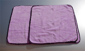 Super Plush Junior and Super Plush Deluxe Microfiber Towels can be used for buffing, detailing, and drying.
