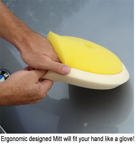 ShMITT - Ergonomic designed Wash mitt will fit your hand like a glove!