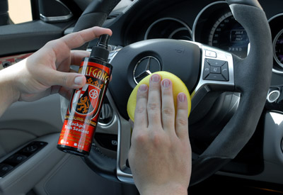 Wolfgang CockPit Trim Sealant protects all interior surfaces including plastics