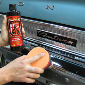 Wolfgang Exterior Trim Sealant is effective on metals.