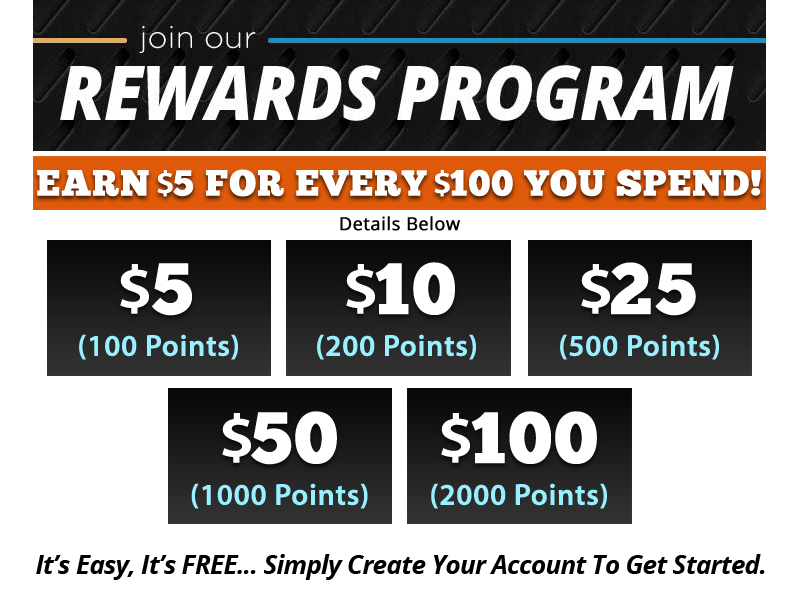 Rewards Program Info