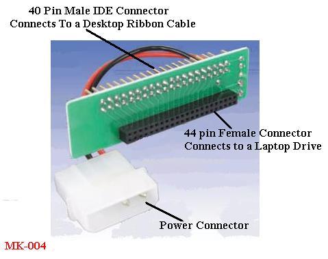 12 inches 2.5 IDE 44 Pin laptop HDD Female to Female Cable F-F-F 2-Drive Tk 